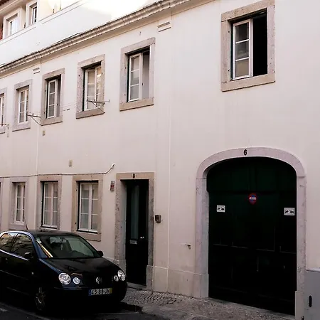 Triplex With Garage - Praca Flores Apartament Lizbona